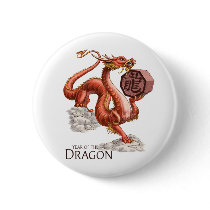 The Year of the Dragon Button