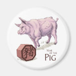 The Year of the Pig Magnet