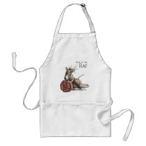 The Year of the Rat Apron aprons