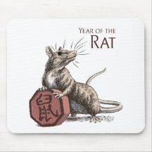 The Year of the Rat Mousepad