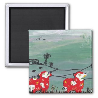 The Year of the Sheep Magnet magnet