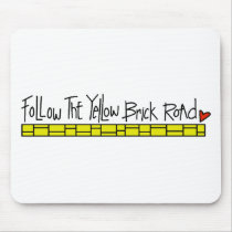 The Yellow Brick Road Mouse Mats