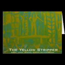 the yellow stripper cards