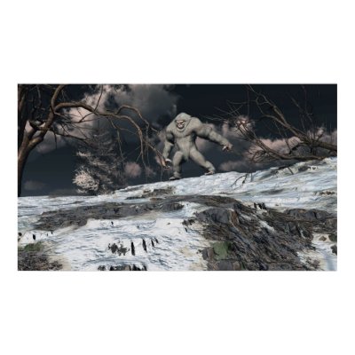 The Yeti Poster by Brian_Simes