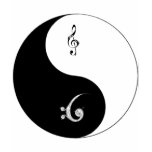 The Yin-Yang Clefs T-shirt