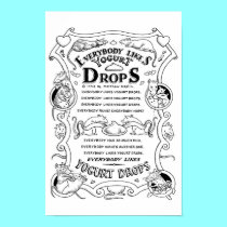 The Yogurt Drop Song posters by Drusilla The Yogurt Drop Song posters