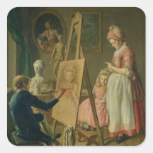 The Young Artist, c.1760 Stickers