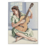 The Young Guitarist Card