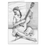 The Young Guitarist Card