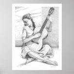 The Young Guitarist Poster