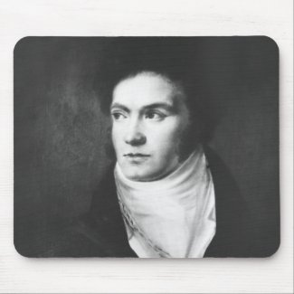 The young Ludwig van Beethoven 1806 mousepad