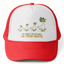The Youngest Ones Are Always The Troublemakers Mesh Hats