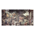 The Youth Of Moses By Botticelli Sandro Photo Greeting Card