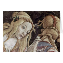 The Youth Of Moses, Detail By Botticelli Sandro Card