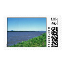 The Yukon River at the Village of Kaltag postage