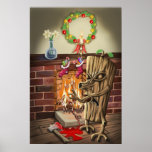 The Yule Logs Revenge Print