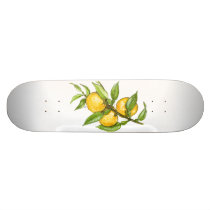 The Yuzu Collection skateboards