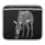 The Zebra and the Mill Pond Rickshaw iPad Sleeve ipad sleeves