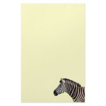 The Zebra  - Goin' Wild Customized Stationery