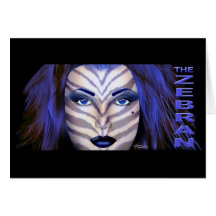 The Zebran Greeting Card