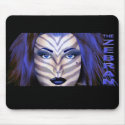 The Zebran Mousepad by CherylDanielsart The Zebran Mousepad
