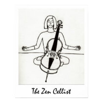 The Zen Cellist print