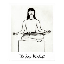 The Zen Violist print