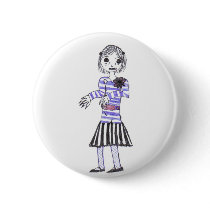 The zombie 2 buttons by loudesigns The zombie 2 buttons
