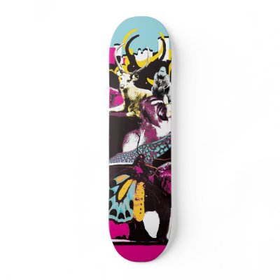 The Zoo Skate Board Deck by RAWdesigns