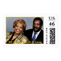 TheAdams, 50 Years & Still In Love postage