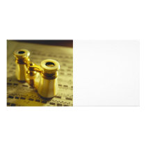 Theater Binoculars 2 Picture Card