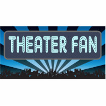 Theater Fan Marquee photo sculptures