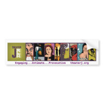 Theater J Fun bumper stickers by theaterj Theater J Fun bumper stickers