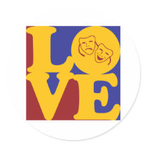 Theater Love stickers