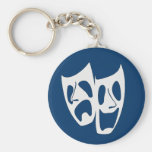 Theater Masks Keychain