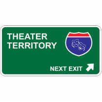Theater Next Exit photo sculptures
