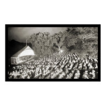 Theater Night Scene Kansas City, MO Photo 1907 posters by lc_panoramicphotos Theater Night Scene Kansas City, MO Photo 1907 posters