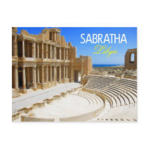 Theater Ruins of Sabratha, Libya Post Card