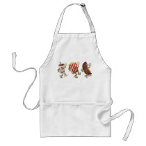 Theater snack trio aprons