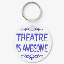 Theatre is Awesome keychains