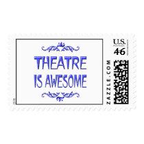 Theatre is Awesome Stamp