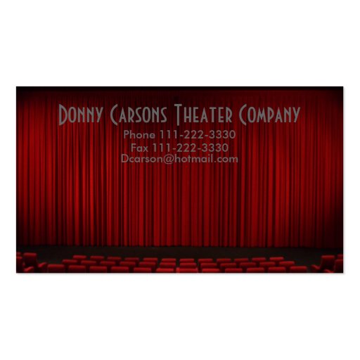 Theatre_Movie_Curtains_Stock_by_PyronixcoreStoc... Business Card (front side)