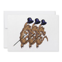 Theatre or dancing event invitations
