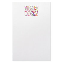 Theatre Rocks Stationery Design