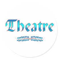 THEATRE stickers by HobbiesLeisure THEATRE stickers