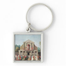 Theatrical Performance at the Saint-Laurent Key Chain