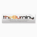 theBurning bumper stickers by revolution180 theBurning bumper stickers