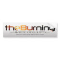 theBurning bumper stickers by revolution180 theBurning bumper stickers