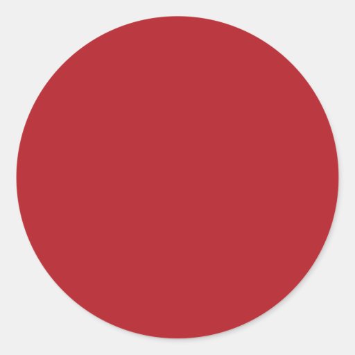 TheColorWheel Indian Red Sticker