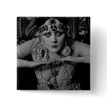 Theda Bara 1917 buttons by twelfthhouse Theda Bara 1917 buttons